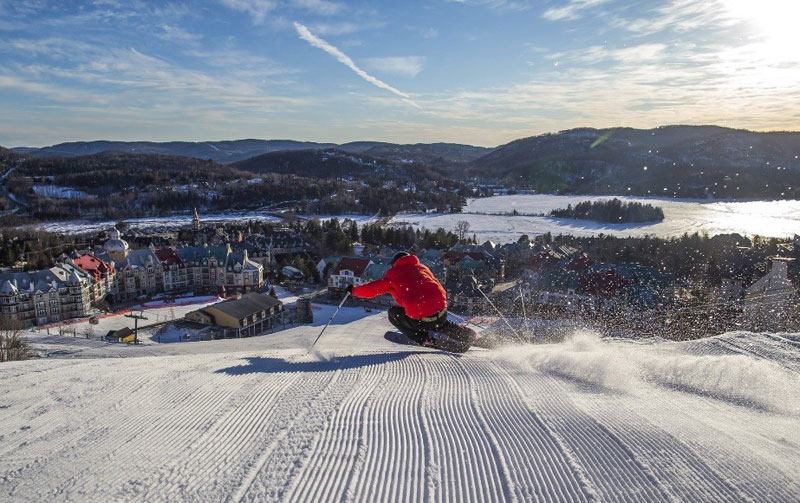 Skier in Canada