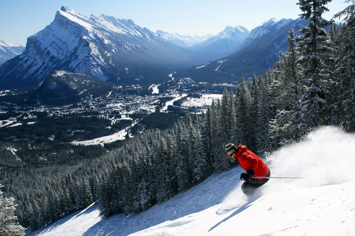 ski holidays in banff and lake louise