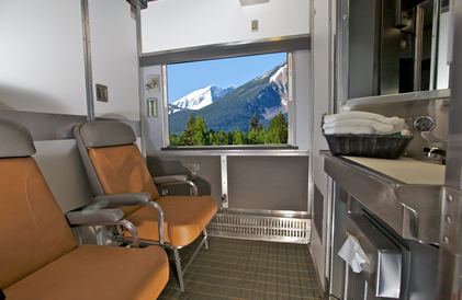 VIA Rail cabin