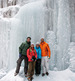 Ice walking adventure in Jasper