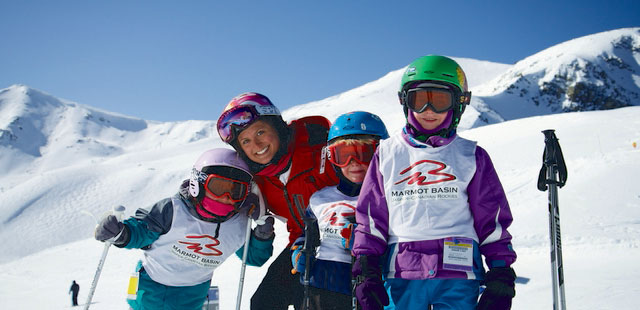 Kids' ski lessons